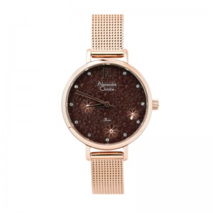 Alexandre Christie AC 2957 Rosegold Brown LDBRGBO